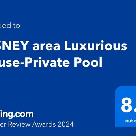 Disney Area Luxurious House-Private Pool Kissimmee Bagian luar foto
